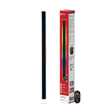 Светильник уличный светодиодный ДБУ MARS60-20RGB-SMART-ВL 20Вт 600x80 с пультом ДУ IP54 черный IN HOME в Иркутске