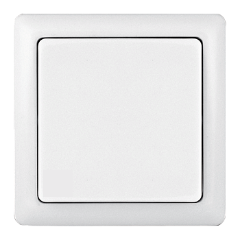 Выключатель одноклавишный ХИТ SE накладной белый в Иркутске