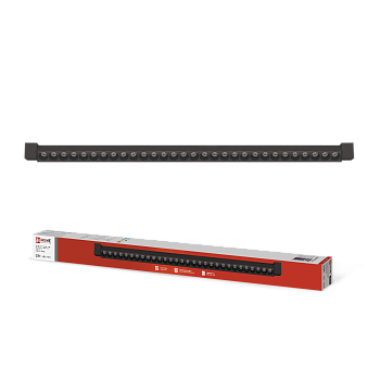 Светильник трековый линейный светодиодный поворотный LTR-02R-TL 50Вт 4000К 5000Лм 870мм IP40 24 градуса черный серии TOP-LINE IN HOME в Иркутске