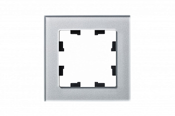 Рамка одинарная AtlasDesign Nature SE стекло алюминий в Иркутске