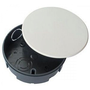 Коробка распределительная для скрытой установки У 192 d=96 h=30 мм в Иркутске