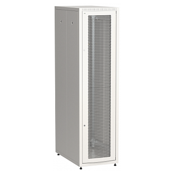 ITK Шкаф LINEA E 42U 600х1000мм двери 2шт перфорированная передняя дверь задняя металлическая серый в Иркутске