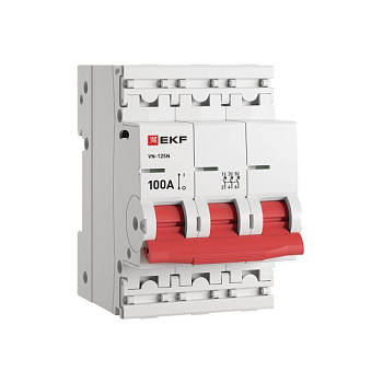 Выключатель нагрузки ВН-125N 3Р 100А PROXIMA EKF в Иркутске