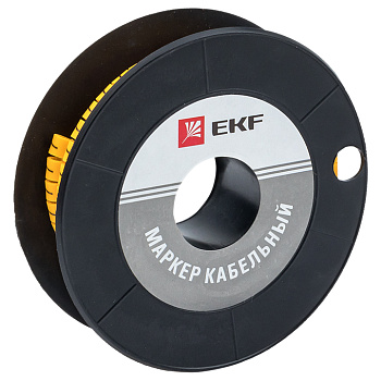 Маркер кабельный 2,5 мм2 "7" (1000 шт.) (ЕС-1) EKF PROxima в Иркутске