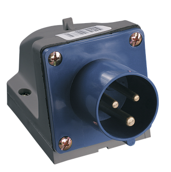 Вилка 513 стационарная 2Р+РЕ 16А 220В IP44 IEK в Иркутске