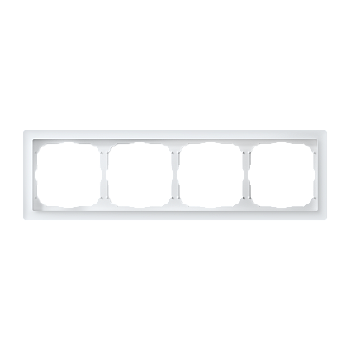 ARTGALLERY PURE 4-постовая РАМКА, МАТОВОЕ ОРГАНИЧЕСКОЕ СТЕКЛО БЕЛЫЙ в Иркутске