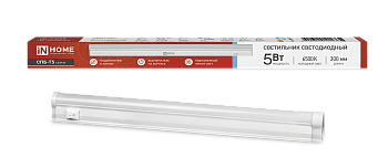 Светильник светодиодный СПБ-Т5 5Вт 230В 6500К 450Лм 300мм IN HOME в Иркутске