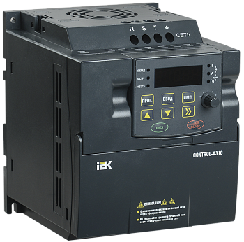 Преобразователь частоты CONTROL-A310 380В 3Ф 2,2кВт 5,1A IEK в Иркутске