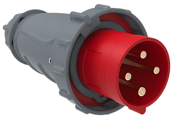 Вилка переносная MAGNUM IEK ССИ-034 63А-6ч/380-415В 3Р+РЕ IP67 в Иркутске