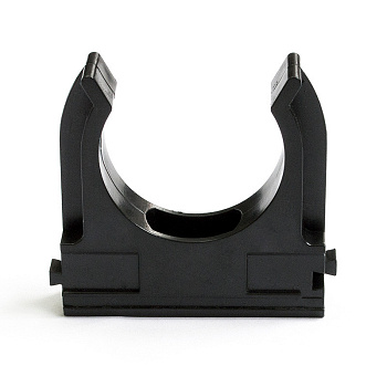 Крепеж-клипса для труб 32 мм черная в Иркутске