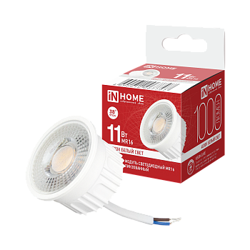 Модуль светодиодный с линзой LED-MD MR16L 11Вт 230В 4000К 1000Лм линза 38° IN HOME в Иркутске