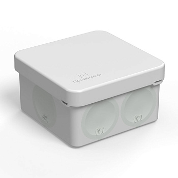 Коробка распределительная для прямого монтажа двухкомпонентная HF IP66 70х70х40 Промрукав в Иркутске
