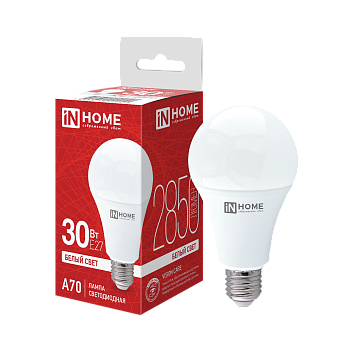 Лампа светодиодная LED-A70-VC 30Вт 230В Е27 4000К 2850Лм IN HOME в Иркутске