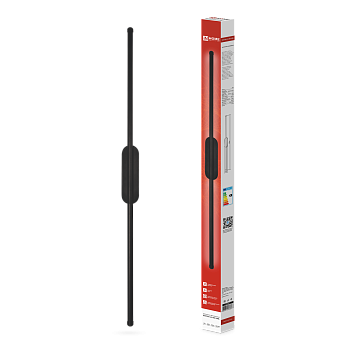 Светильник светодиодный ESTETIKA LUV-80C-40BL 15Вт 230В 4000K 1050Лм 800х50x25 черный IN HOME в Иркутске