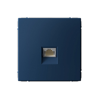 ARTGALLERY РОЗЕТКА компьютерная RJ45, кат. 6A, механизм, АКВАМАРИН в Иркутске