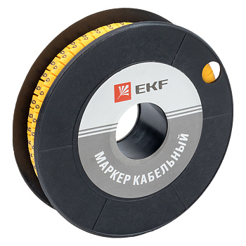 Маркер кабельный 4,0 мм2 "9" (500 шт.) (ЕС-2) EKF PROxima в Иркутске