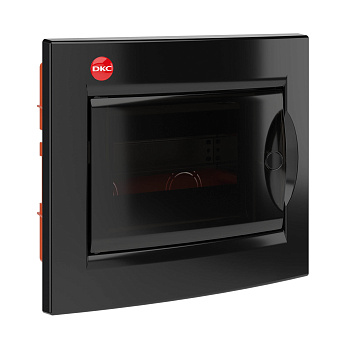 Щиток встраиваемый 8 мод.,IP 41 ,черный DKC в Иркутске