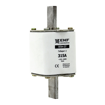 Плавкая вставка ППН-37 400/250А габарит 2 EKF PROxima в Иркутске