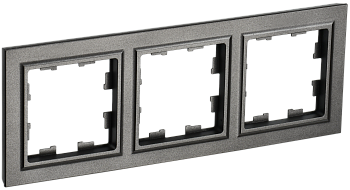 Рамка тройная BRITE IEK бронза в Иркутске