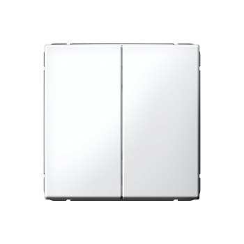 ARTGALLERY 2-клавишный ВЫКЛЮЧАТЕЛЬ, сх.5, 10АХ, механизм, БЕЛЫЙ в Иркутске