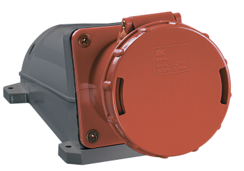 Розетка 135 стационарная 3Р+РЕ+N 63А 380В IP54 IEK в Иркутске