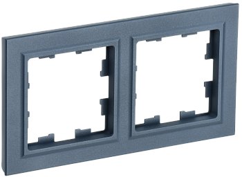 Рамка двойная BRITE IEK маренго в Иркутске