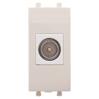 Розетка TV одиночная мод., Avanti "Ванильная дымка", 1 модуль DKC в Иркутске