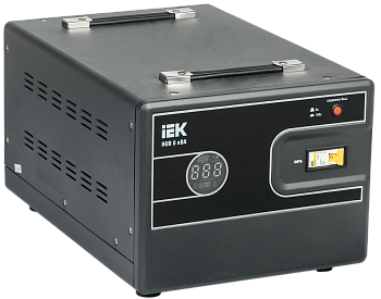 Стабилизатор напряжения 1-фазный переносной 8кВА HUB IEK в Иркутске