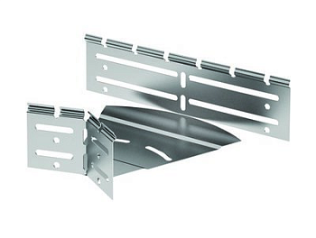 Горизонтальный изменяемый угол CPO 0-45град. 300х50, цинк-ламельный (аналог горячеоцинкованный) DKC в Иркутске
