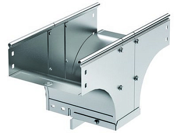 Ответвитель-переходник TDSR T-обр. вертикальный 200/100 в комплекте с крепежными элементами и соединительными пластинами, необходимы DKC в Иркутске